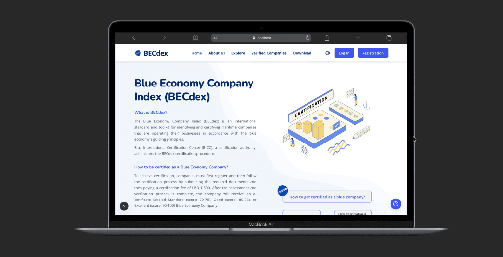 BECdex (Blue Economy Company Index)